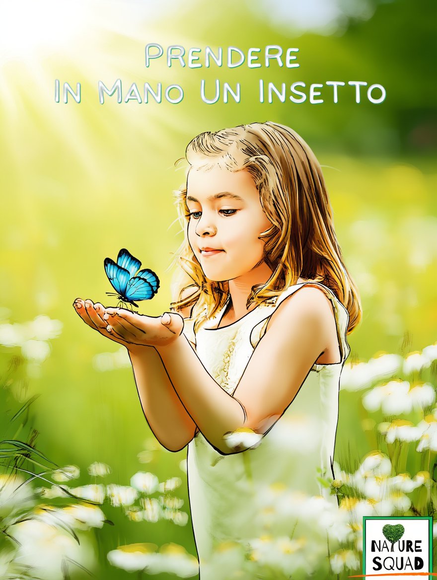 Una farfalla tra le mani