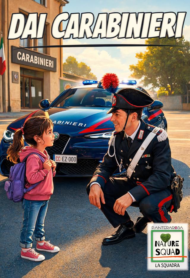 Dai Carabinieri — illustrazione Nature Squad