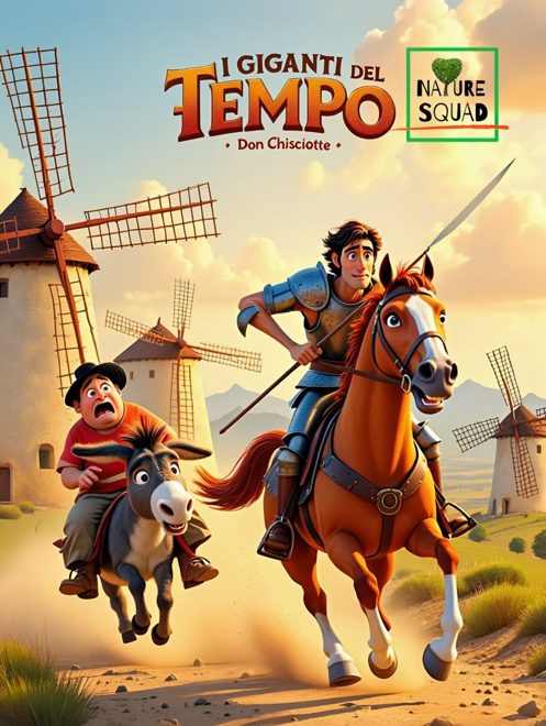 Copertina I Giganti del Tempo — Don Chisciotte
